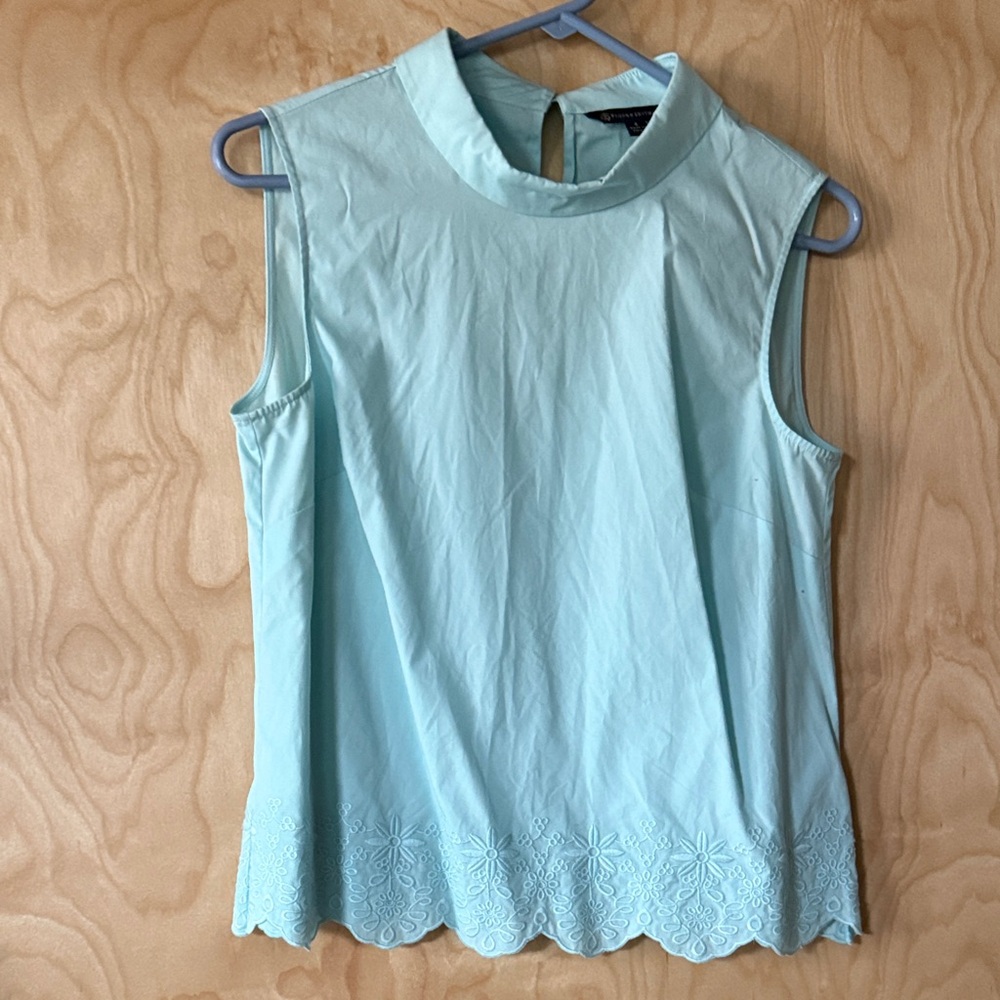 Brooks Brothers Light Blue Women's Tank Top